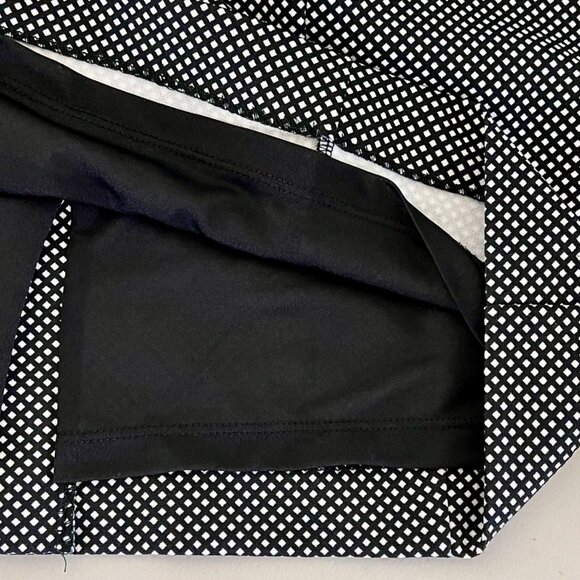 Michael Kors Black & White Diamond Dot Pencil Skirt Size XL Back Zipper NWOT - Picture 5 of 13